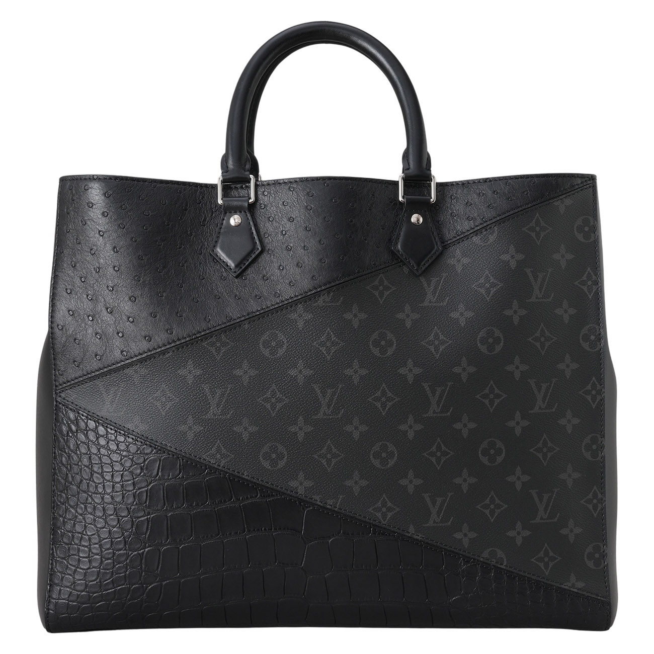 LOUIS VUITTON(USED)루이비통 N96388 오스트리치 와니 캔버스 그랑삭